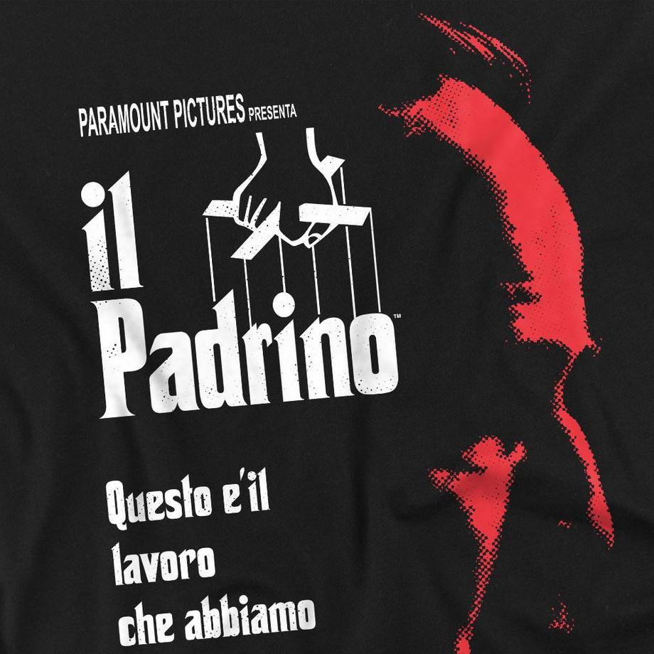 The Godfather Italian Profile T-Shirt Imprimé  