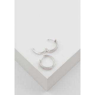 MUAU Schmuck  Creolen Weissgold 750 Diamant 0.03ct. 15mm 