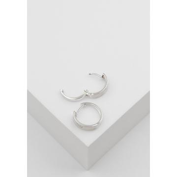 Creolen Weissgold 750 Diamant 0.03ct. 15mm