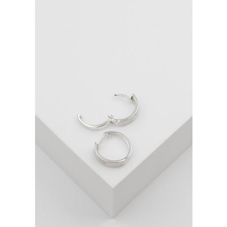 MUAU Schmuck  Creolen Weissgold 750 Diamant 0.03ct. 15mm 