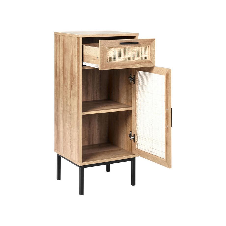 Beliani Armadietto da bagno en Pannello di fibre (LDF) Boho ROSELL  