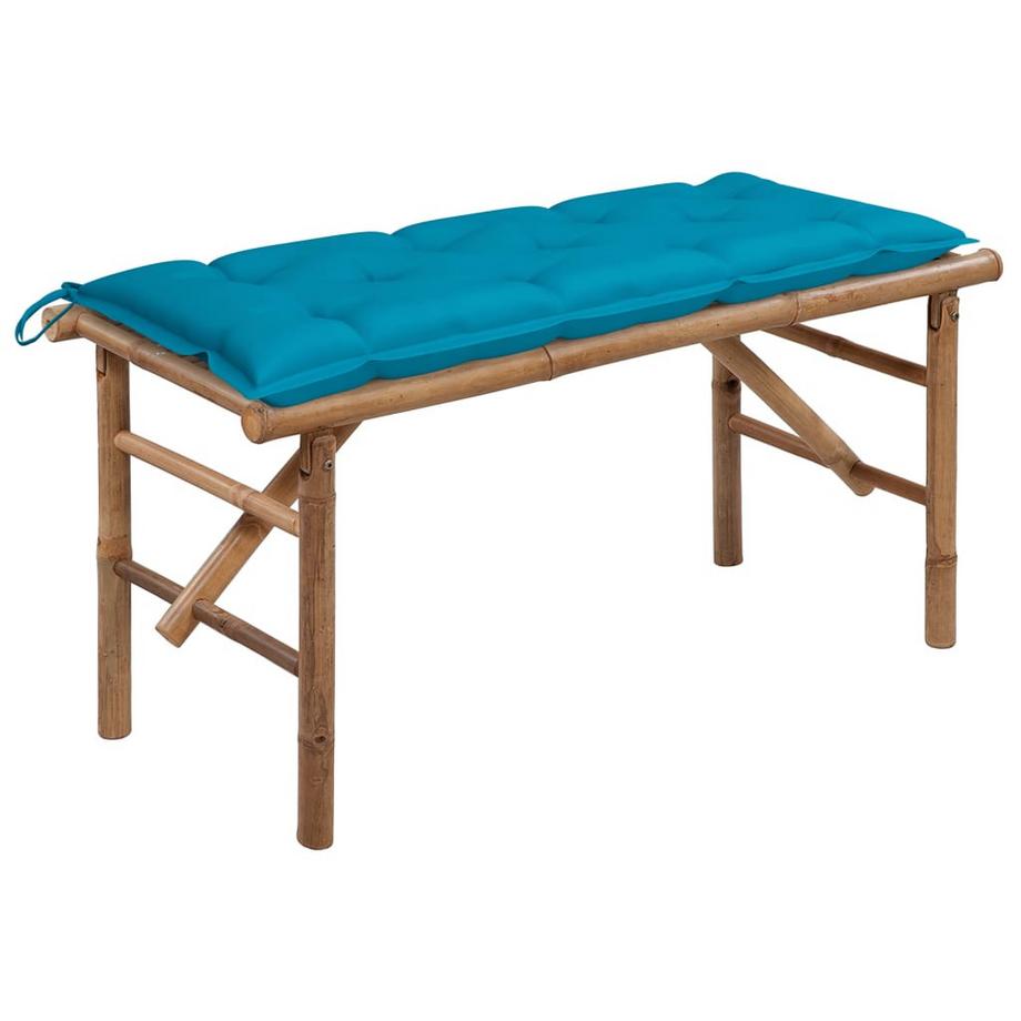 Banc de jardin bambou