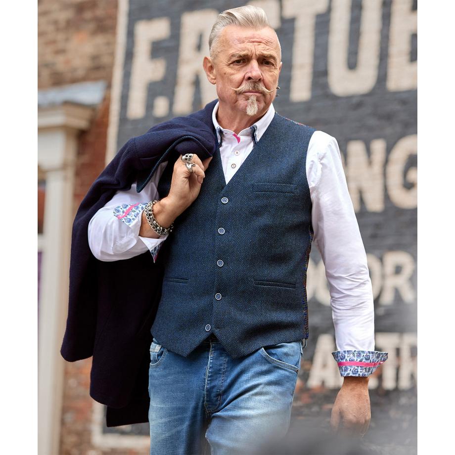 Joe Browns Gilet Charmante a Spina di Pesce  