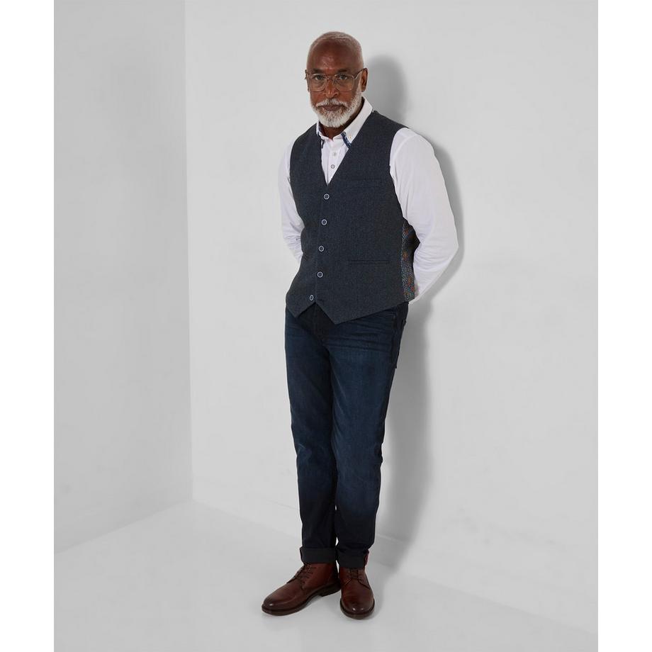 Joe Browns Gilet Charmante a Spina di Pesce  