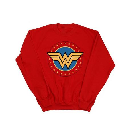 Wonder Woman Wonder Woman Logo Stella Felpa  