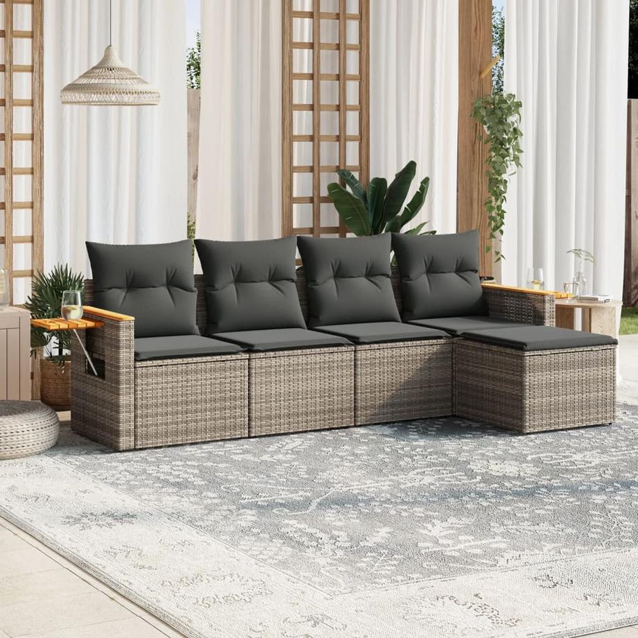 VidaXL Ensemble de canapés de jardin  