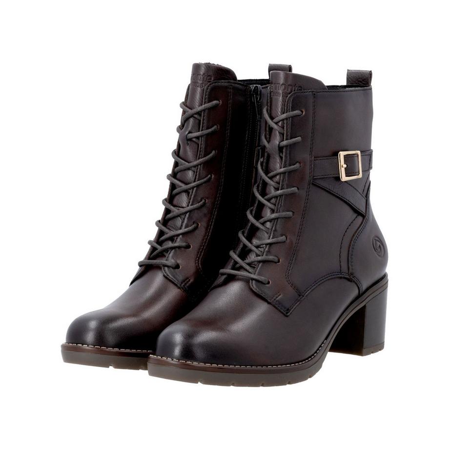 Remonte Schnürstiefelette mit Seitengurt  