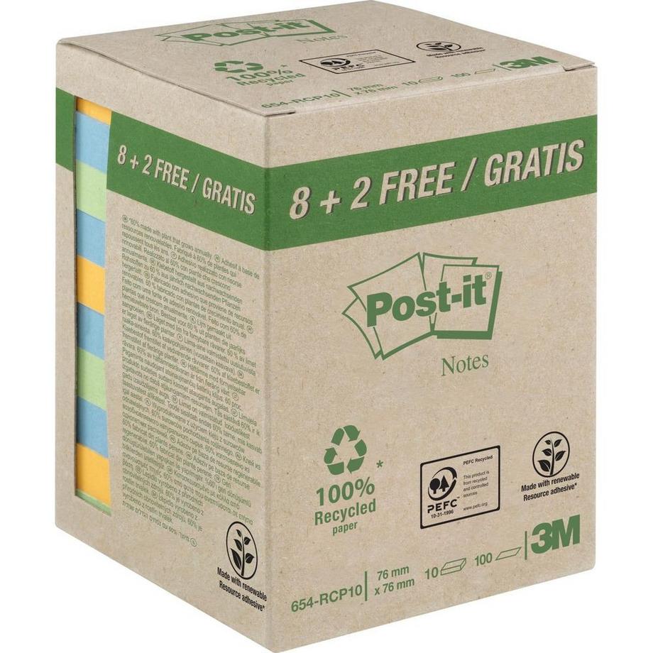 Notizzettel Recycling Notes