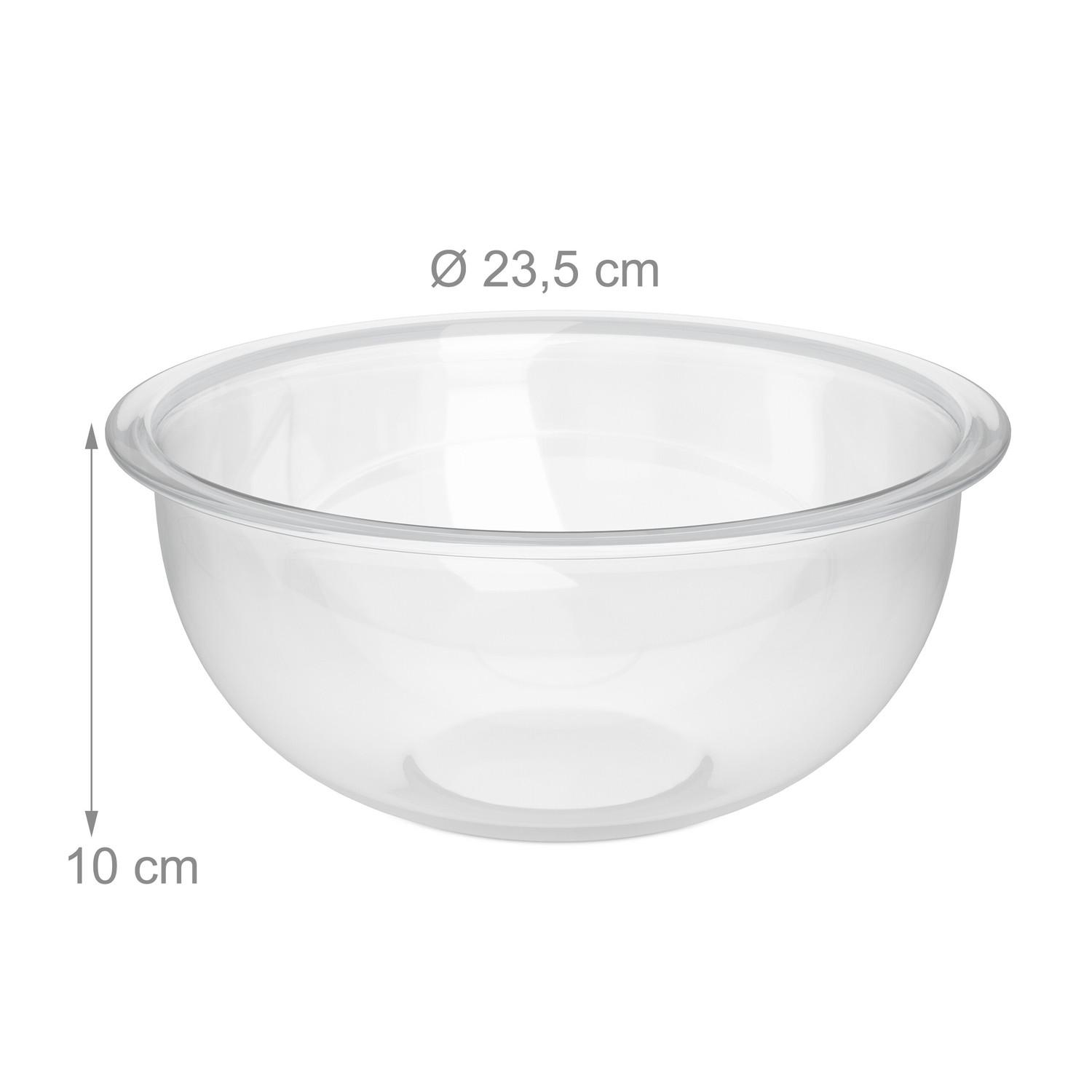 Northix Glas-Salatschüsseln 2er-Pack  