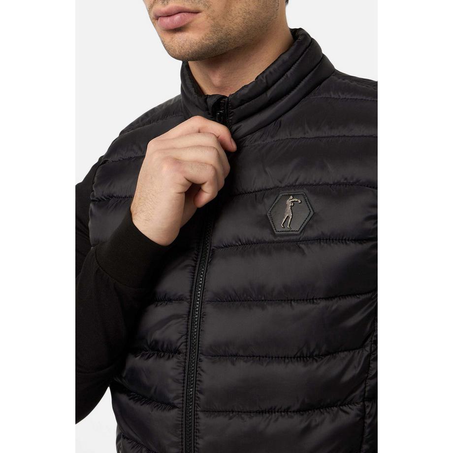BOXEUR DES RUES Gilet sans manches avec col montant  