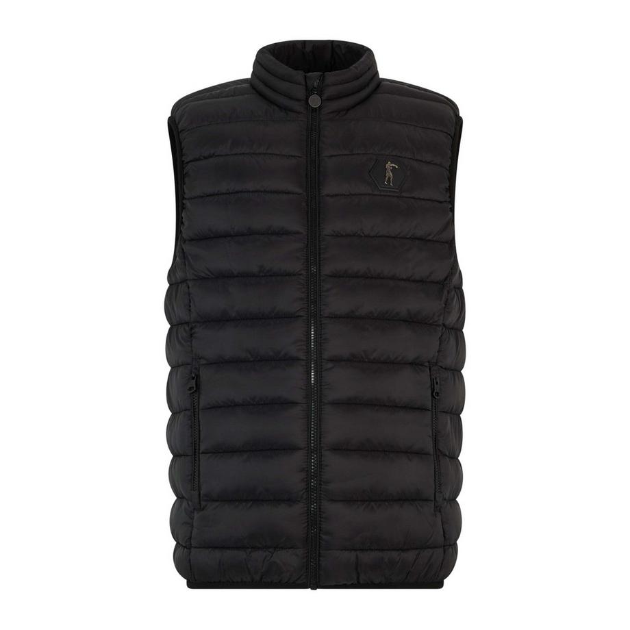 BOXEUR DES RUES Gilet sans manches avec col montant  