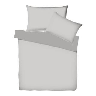 Living Home Uni Satin Doubleface Taie de duvet  