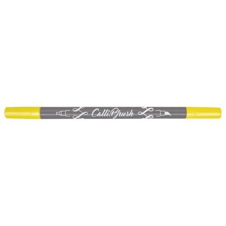 Online ONLINE Callibrush Pen Double Tip 2mm 19053/6 Fluo Yellow  
