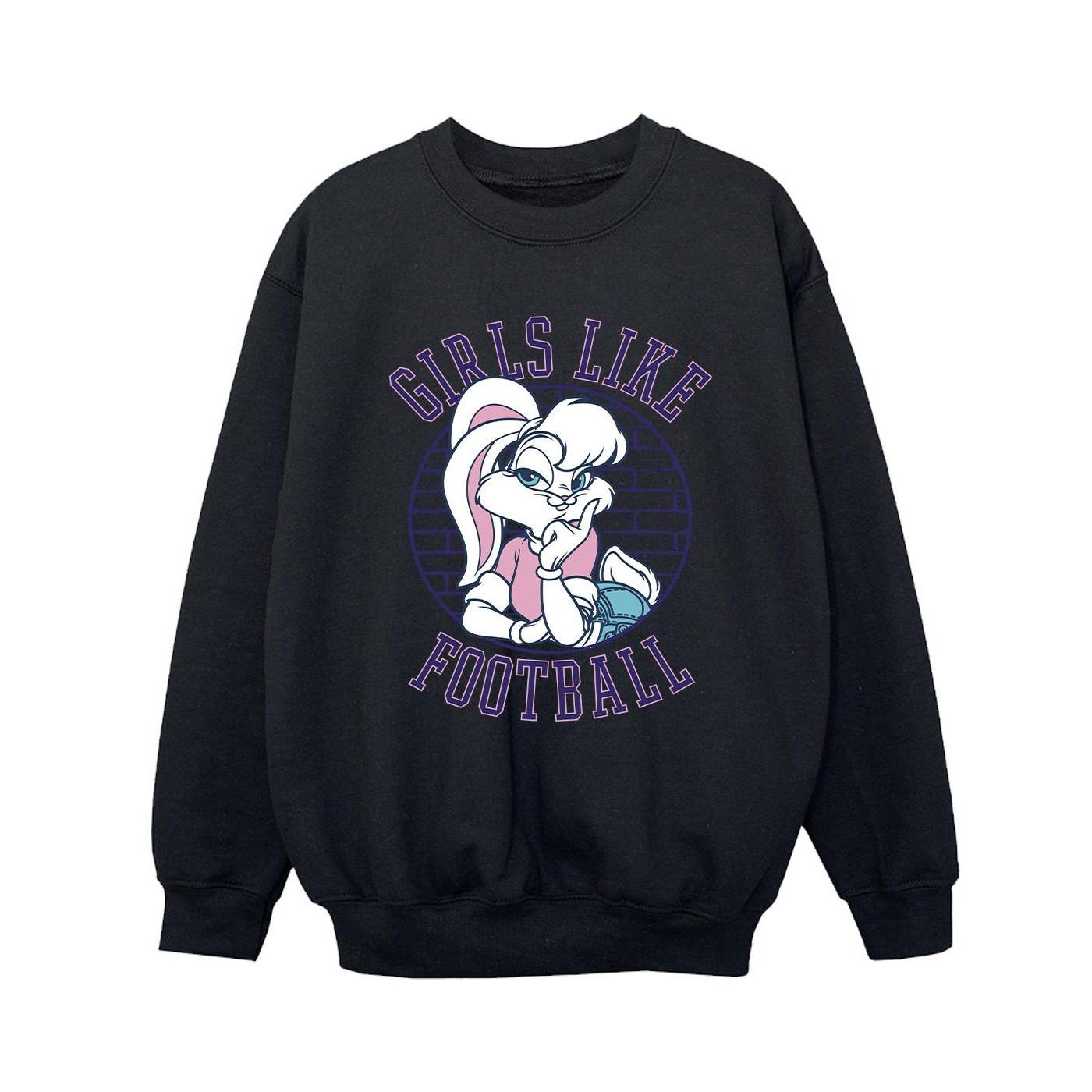 LOONEY TUNES  Girls Like Football Sweatshirt 