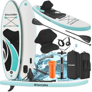 Tectake  Set tavola stand-up paddle Zenon,2 in1 gonfiabile, completo 