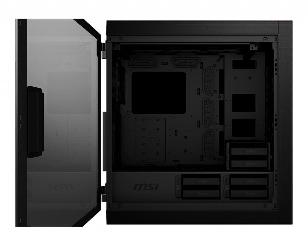 MSI  MPG SEKIRA 500G Computer-Gehäuse Midi Tower Schwarz 