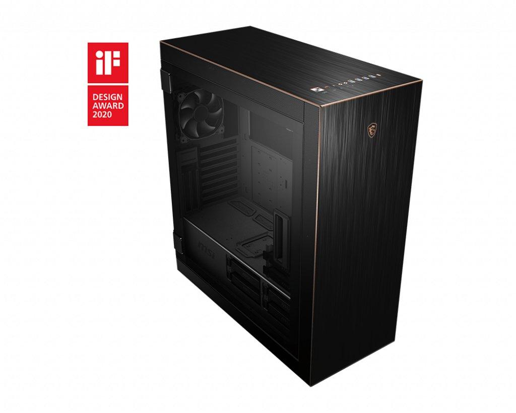 MSI  MPG SEKIRA 500G Computer-Gehäuse Midi Tower Schwarz 