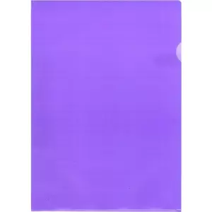 BÜROLINE Sichtmappen PP A4 667306 violett, matt 10 Stück