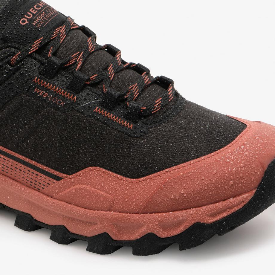 QUECHUA  Scarpe trekking allacciatura impermeabili sintetiche 