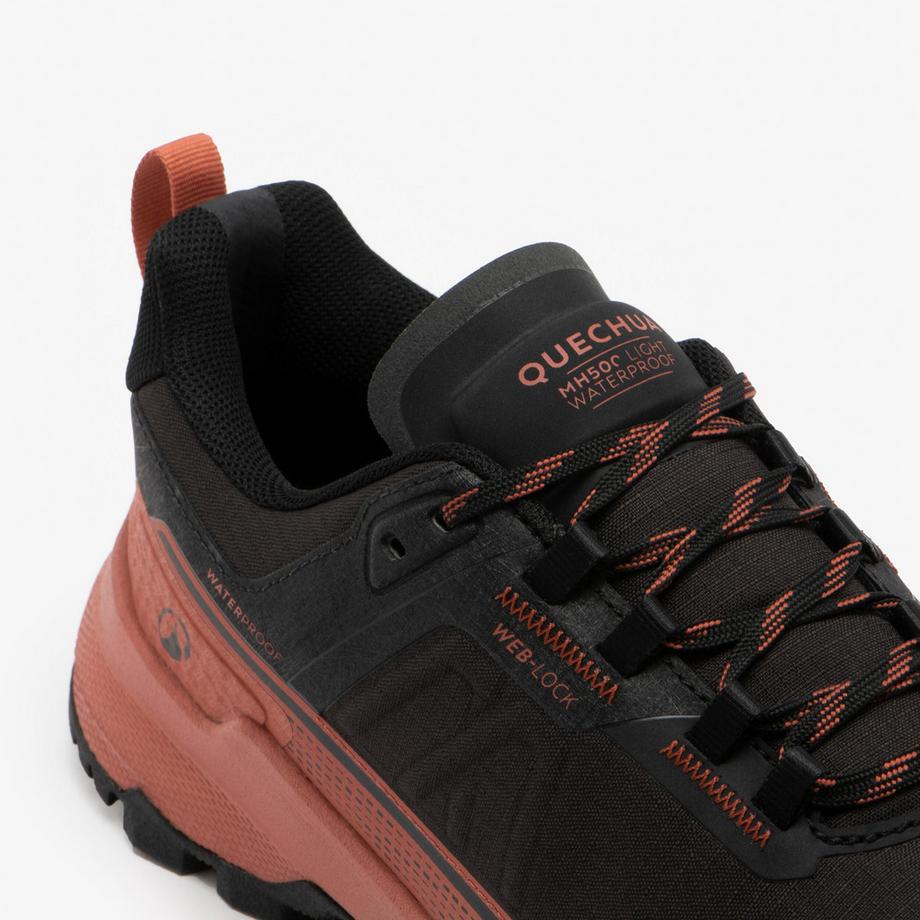 QUECHUA  Scarpe trekking allacciatura impermeabili sintetiche 