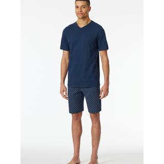 Schiesser Casual Essentials Kurzer Pyjama  