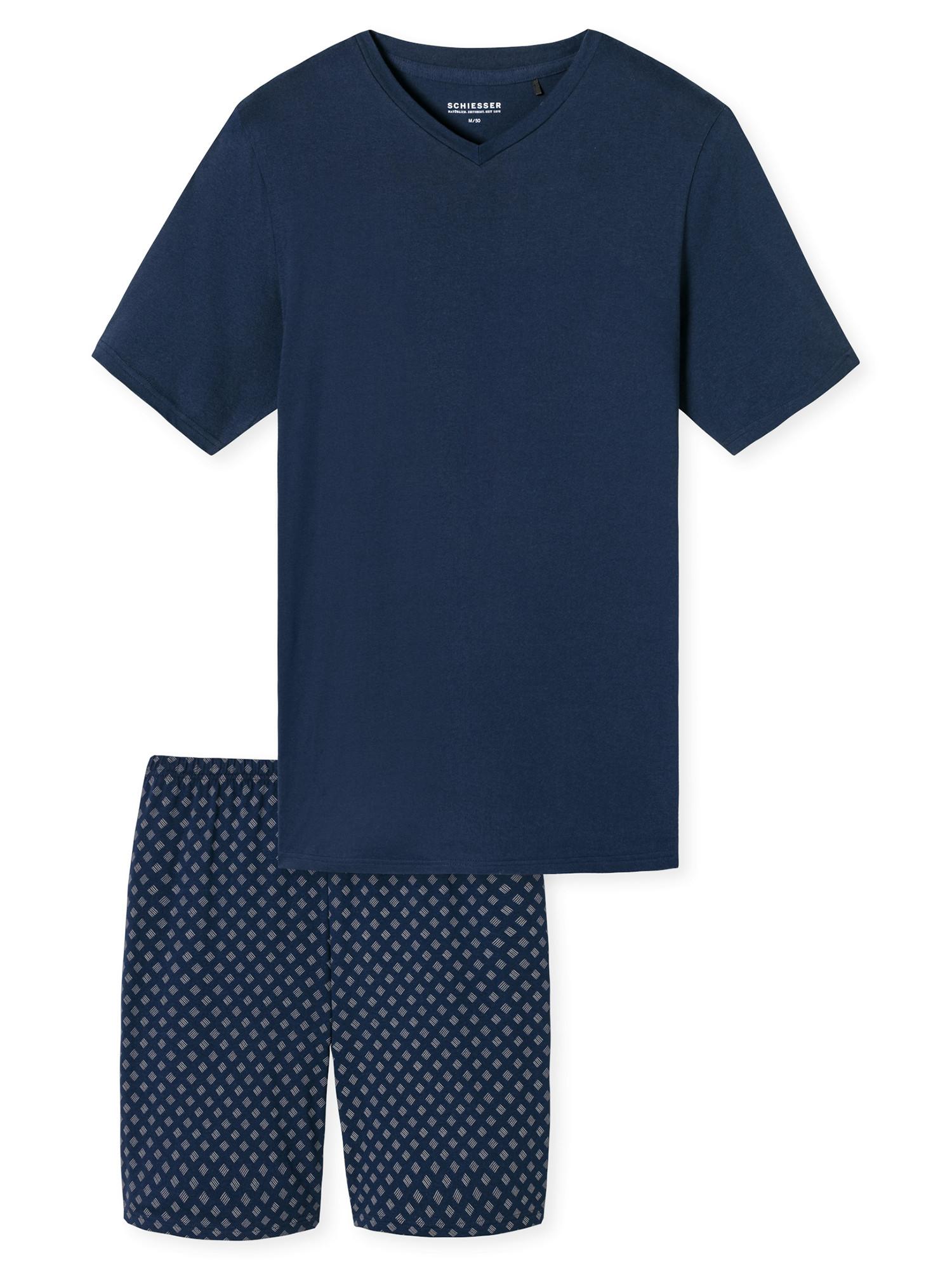 Schiesser  Schiesser Pyjama Schlafanzug  - Casual Essentials 