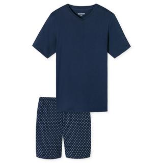 Schiesser Casual Essentials Kurzer Pyjama  