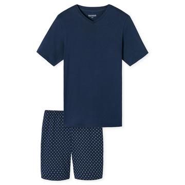Schiesser Pyjama Schlafanzug  - Casual Essentials