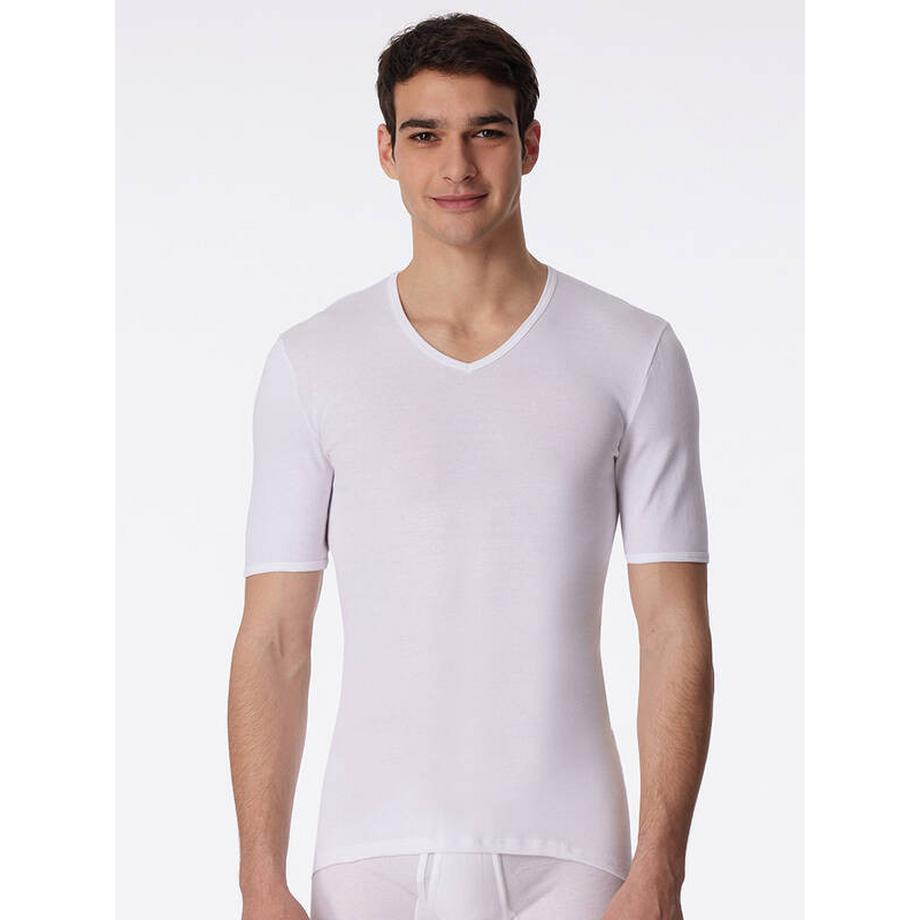 Schiesser T-shirt Costine Fini Scollo a V  