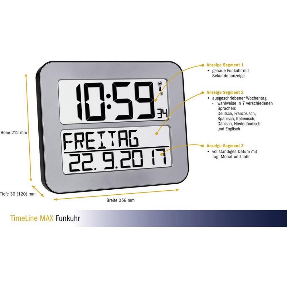 TFA Dostmann Horloge murale  