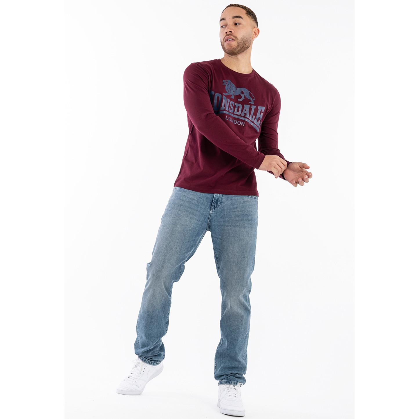 LONSDALE Ayrshire Langarm T-Shirt 2er-Pack  