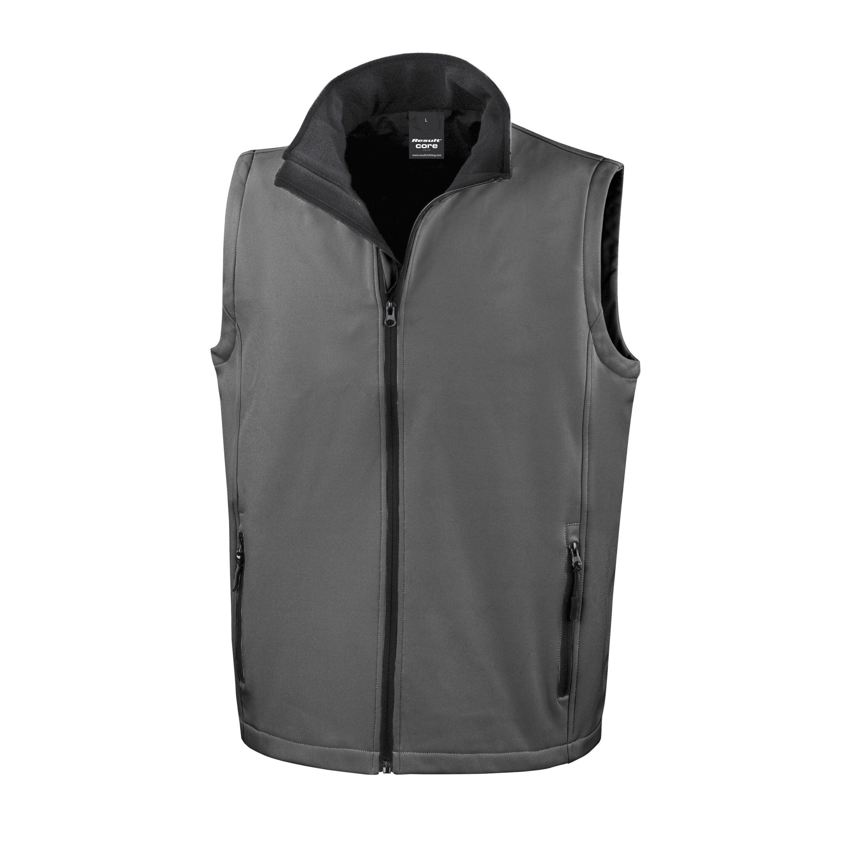 Result  gilet in fantasia softshell 