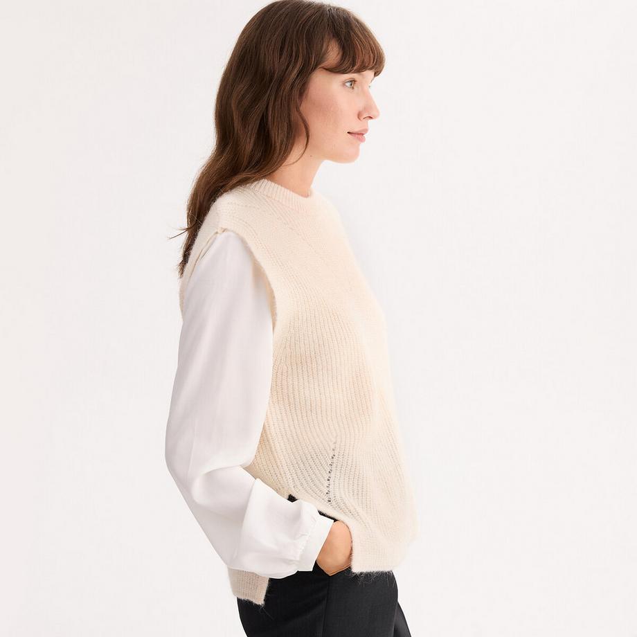 La Redoute Collections Pull sans manches  