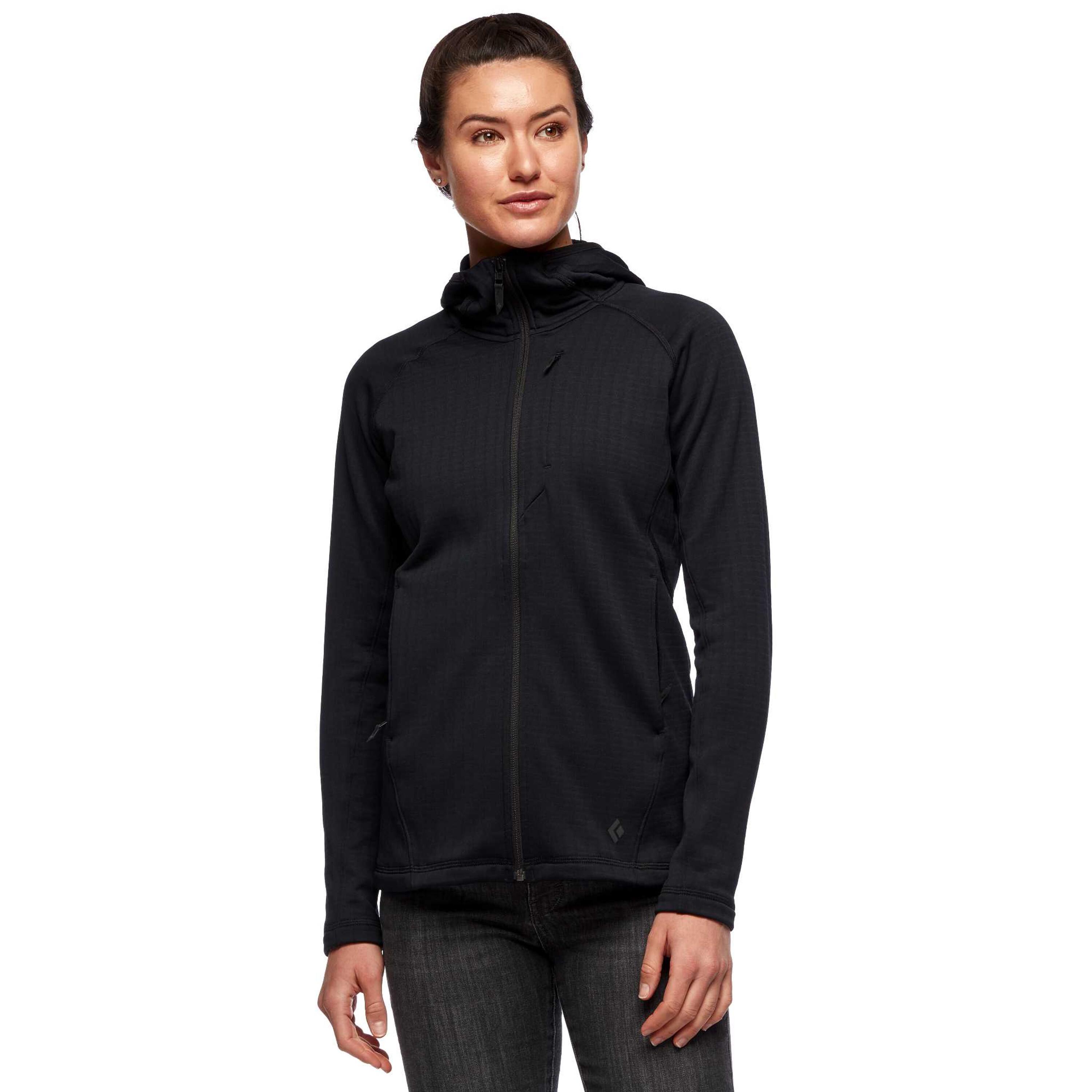 Black Diamond  hoodie damen back diamond factor 