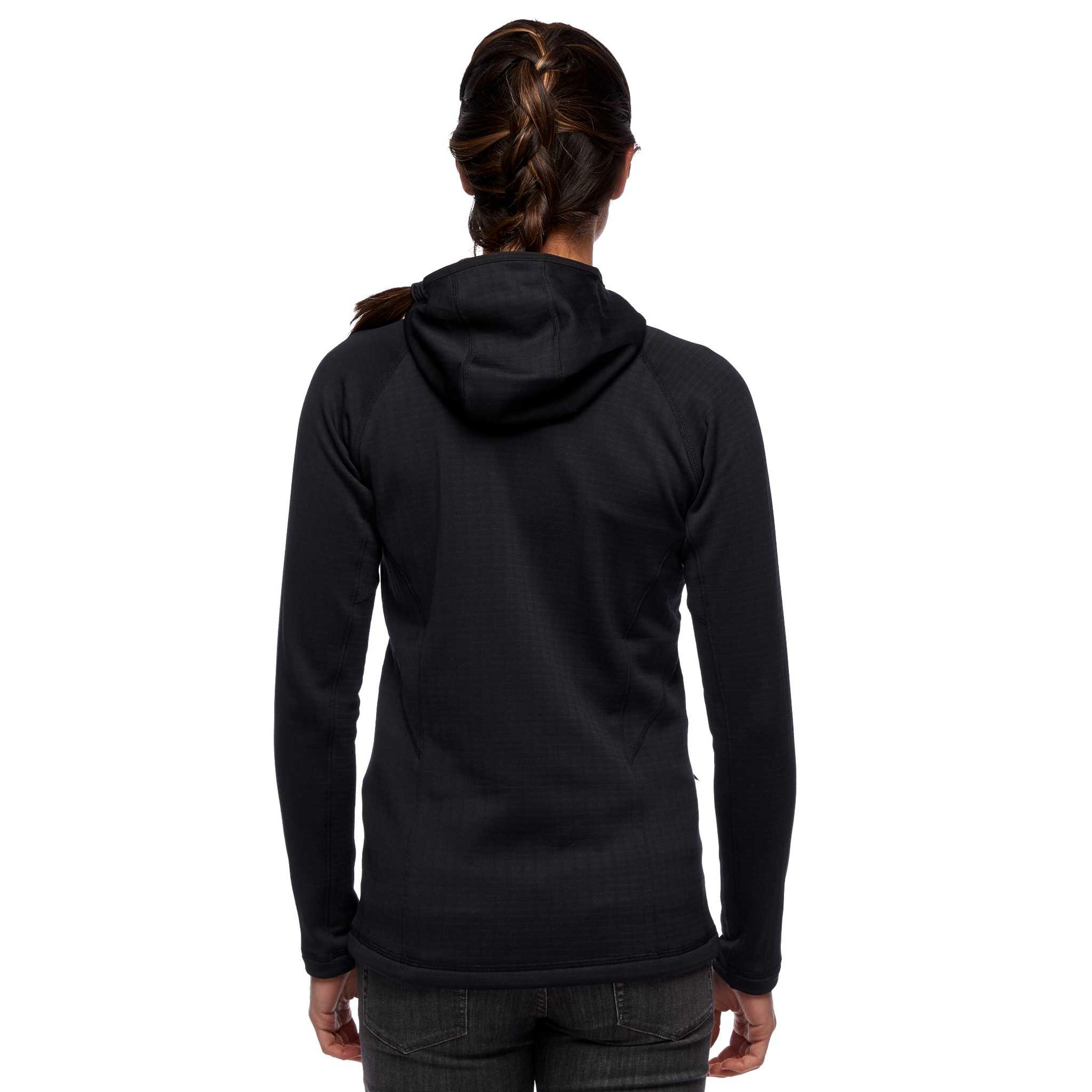 Black Diamond  hoodie damen back diamond factor 