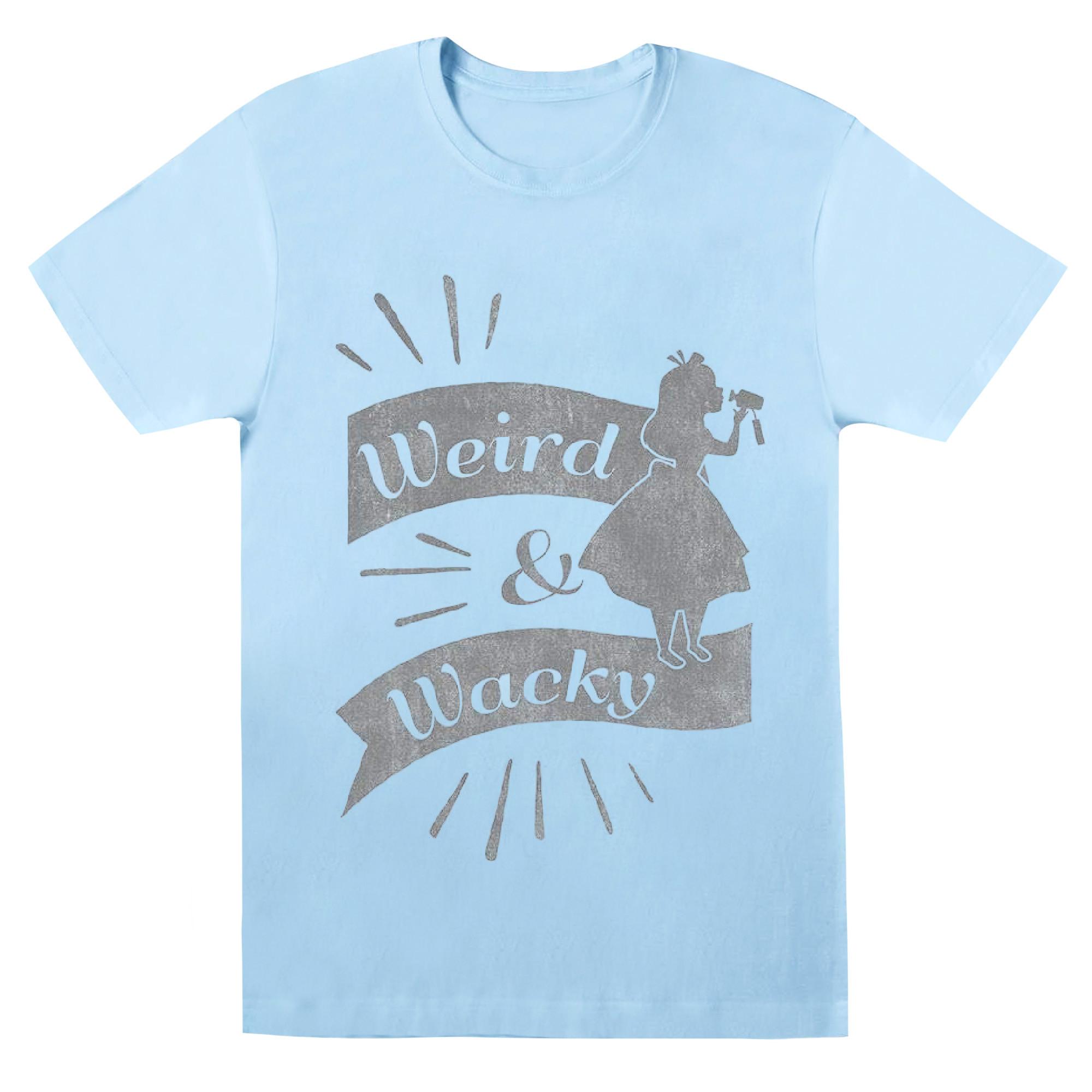 Disney  Tshirt ALICE IN WONDERLAND WEIRD AND WACKY 