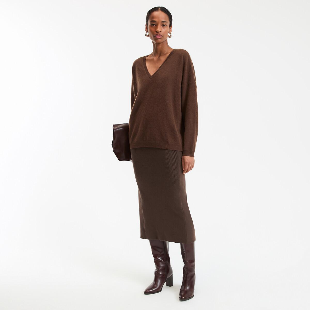 La Redoute Collections Pullover in maglia fine cashmere  