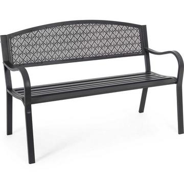 Banc de jardin Lizette anthracite