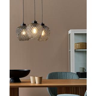 Beliani Lampe suspension en Verre Moderne SHERRY  