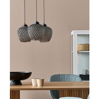 Beliani Lampe suspension en Verre Moderne SHERRY  