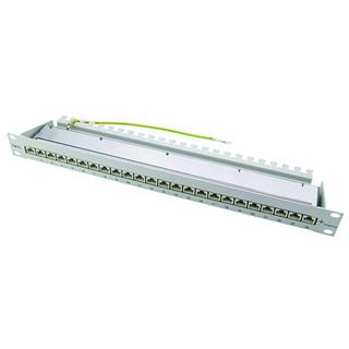 Telegärtner  Patch Panel 19″ MPP24-HS K Cat.6A blindé 