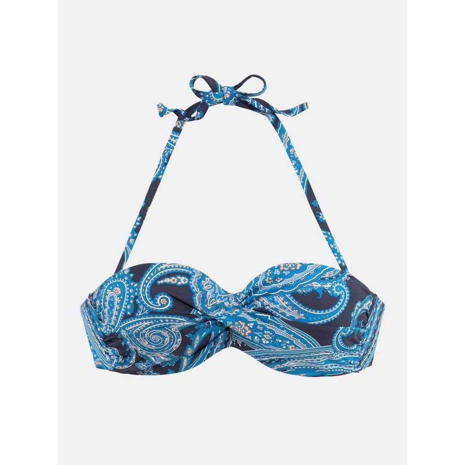 LASCANA Bandeau Bügel Bikini Top Boho  