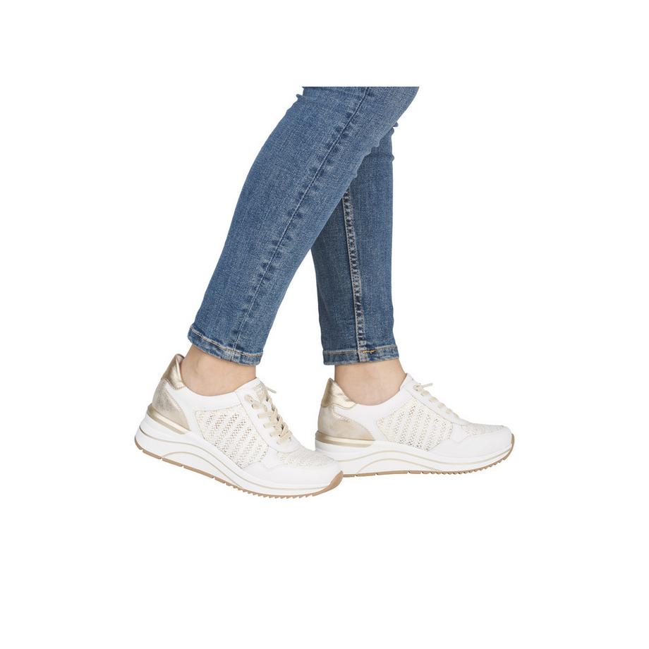 Remonte Wedge Sneaker mit Schnürverschluss  