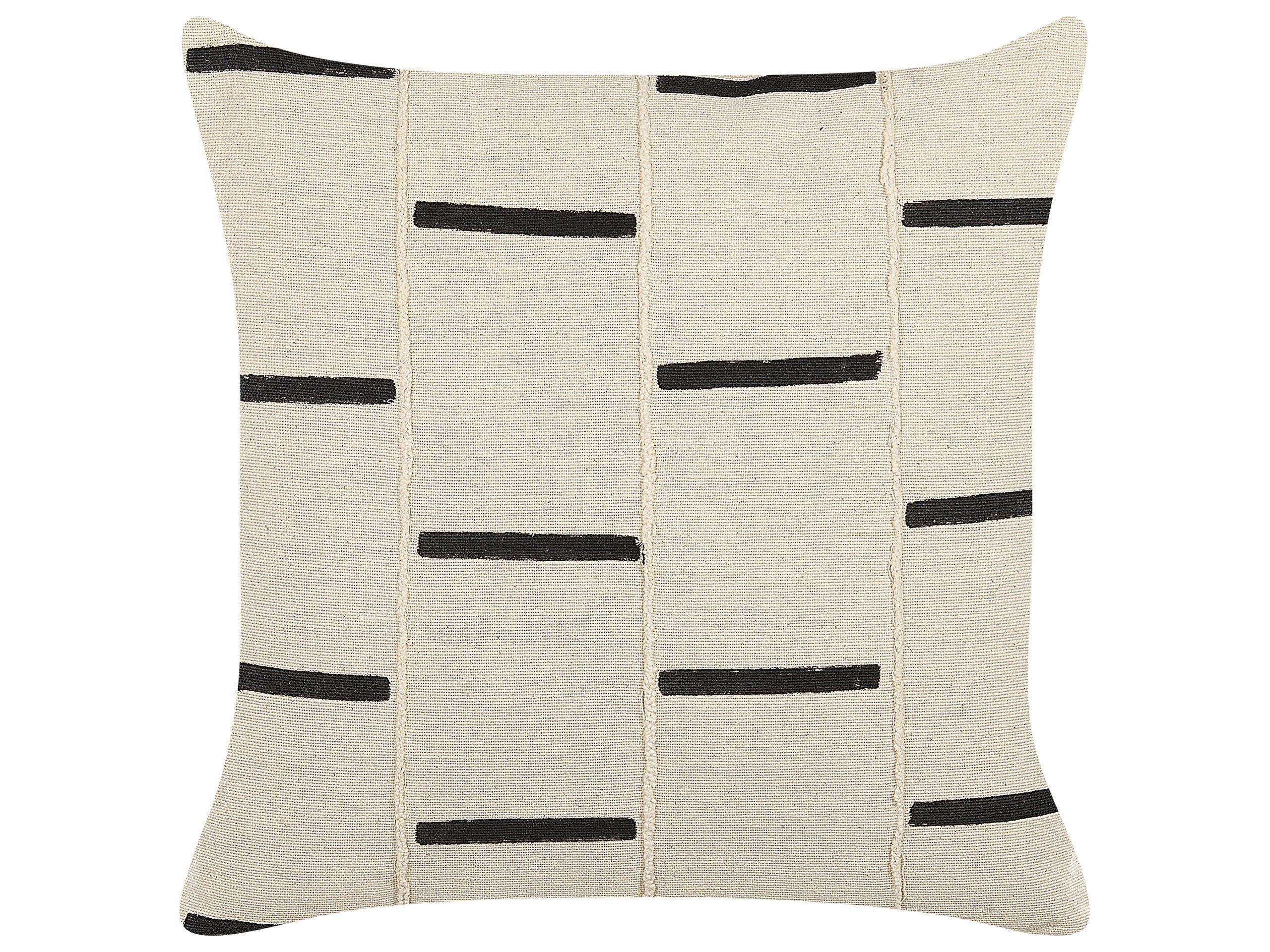 Beliani Coussin en Coton Traditionnel ABIES  