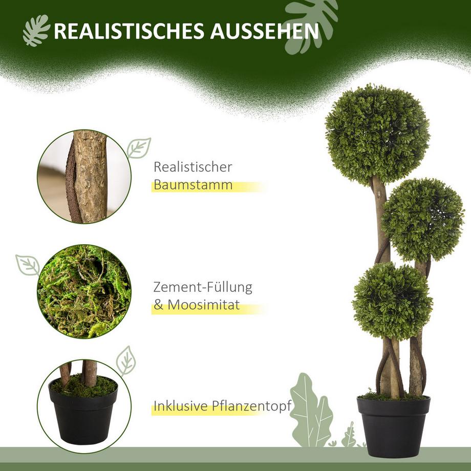 HOMCOM Plantes artificielles  