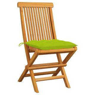 VidaXL Chaise de jardin teck  