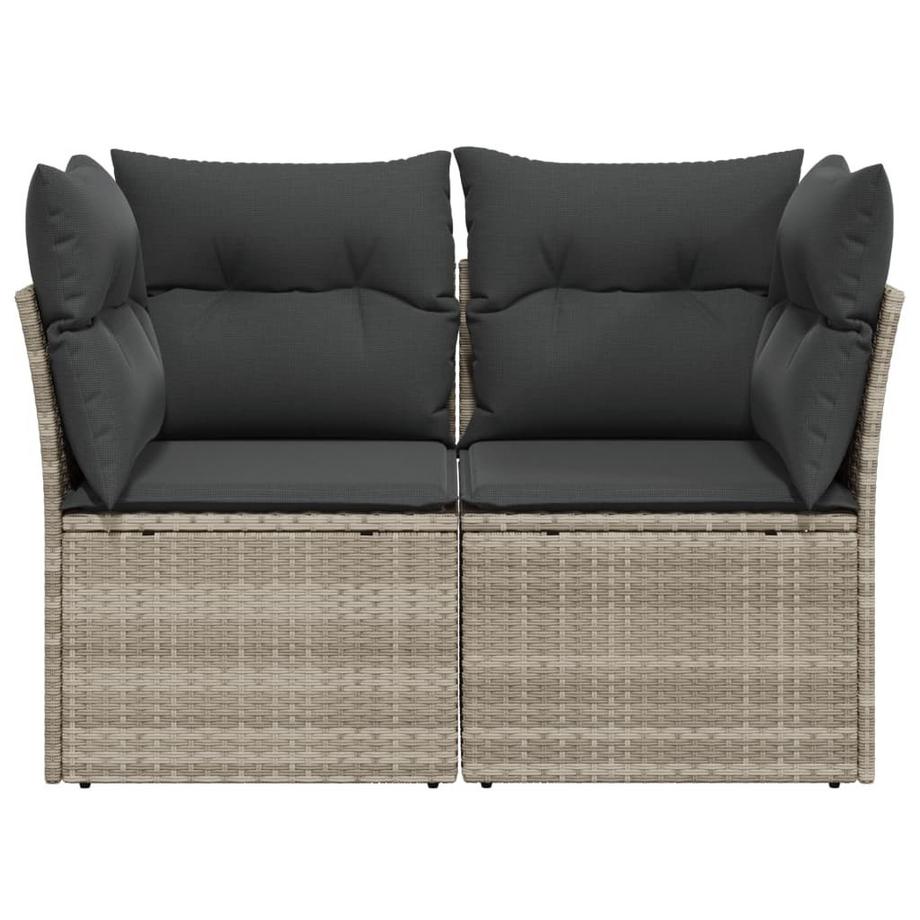 VidaXL Gartensofa poly-rattan  