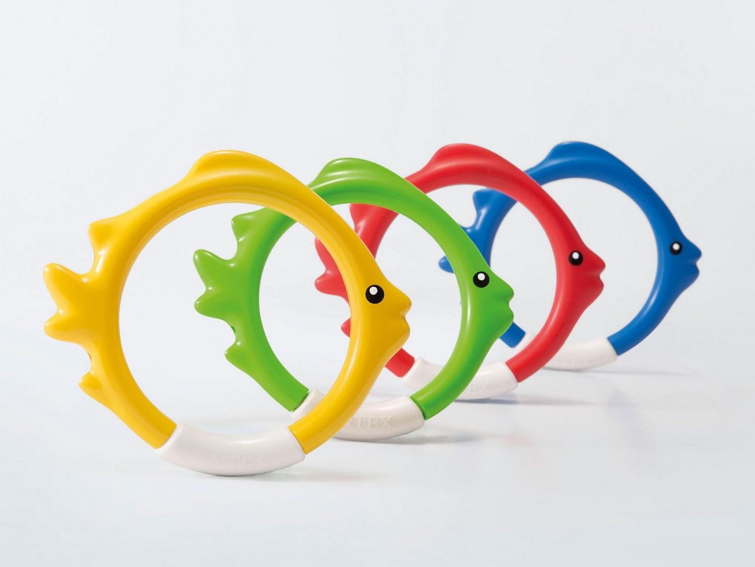 B2X  Pesci colorati che cadono sul fondo Intex 55507 