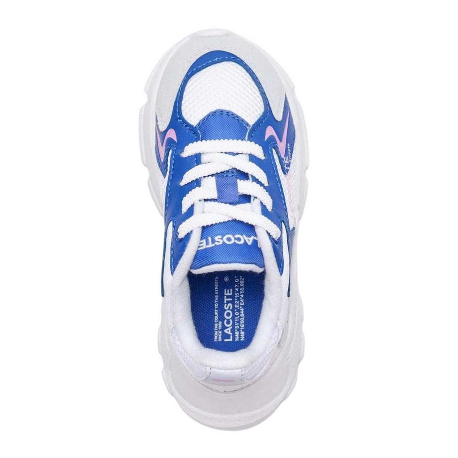 LACOSTE L003 Neo Scarpe Sportive in Pelle Scamosciata con Suola Piatto e Robusto  