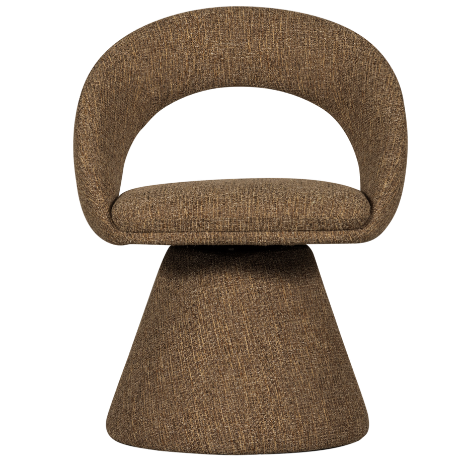 mutoni Chaise de salle à manger Winter sable chiné  